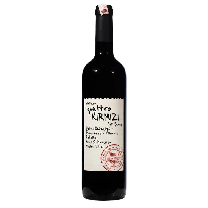 Vinkara Kırmızı Şarap 25 Cl.