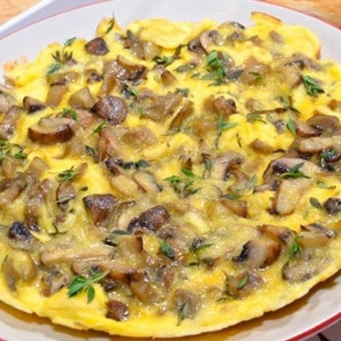 Mushroom Omelette