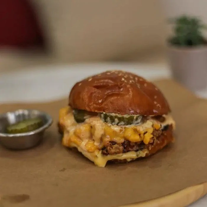 Chips Chicken Burger