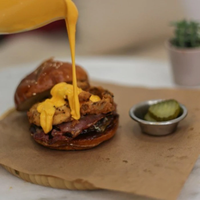 Double Cheddar Crispy (sıcak Servis)