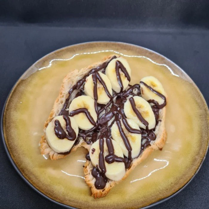 Croissant Nutella With Banana