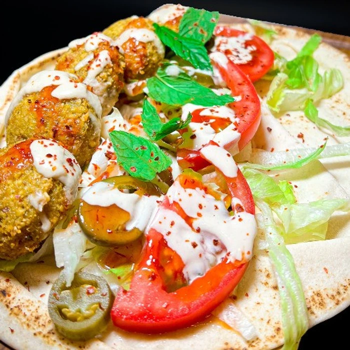 Spicy Golden Falafel