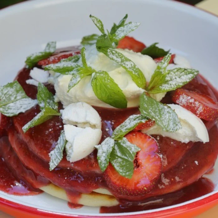 Strawberry Pancake
