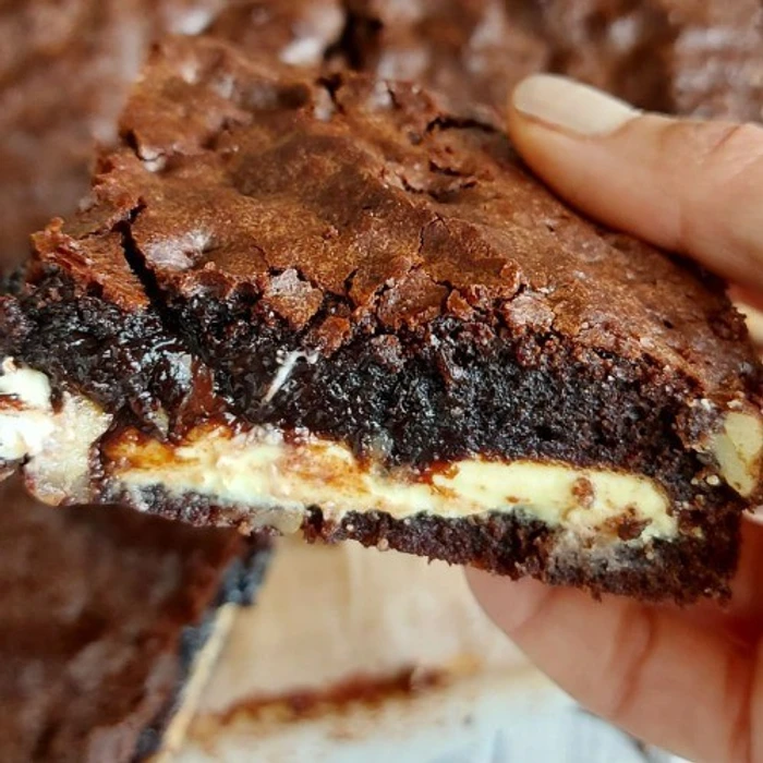 Brownie With White Chocolate