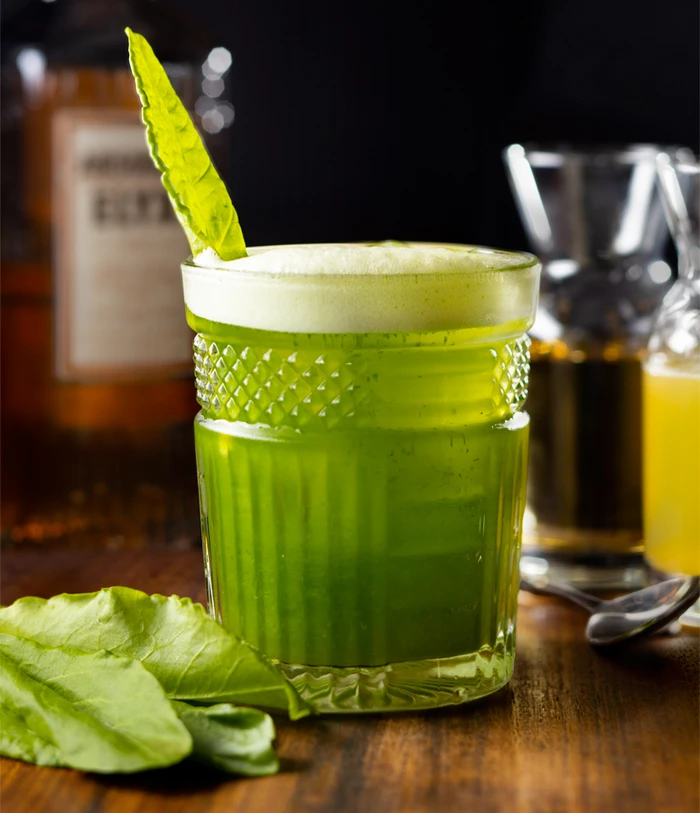 Lamb's Ear Cocktail (non-alcoholic)