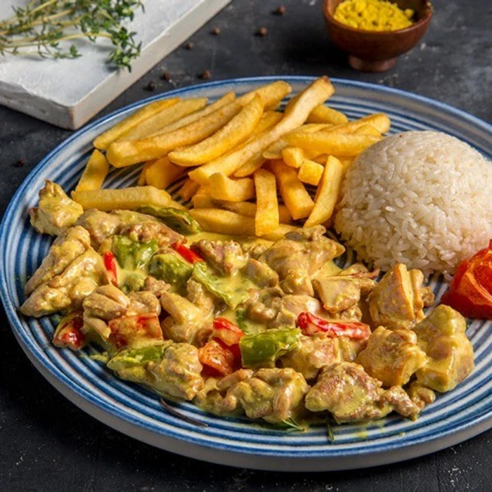 Chicken With Cury Sauce