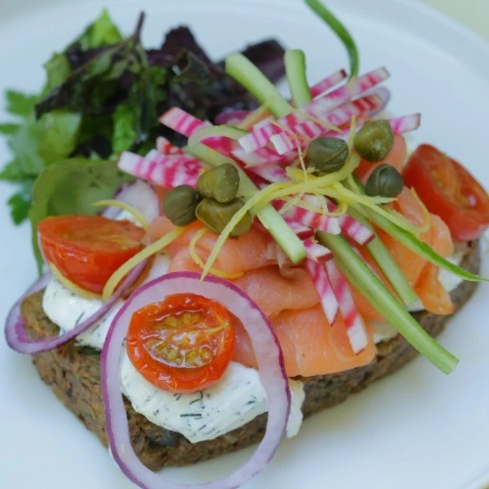 Smoked Salmon Tartine
