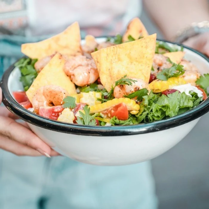 Salata + Karides