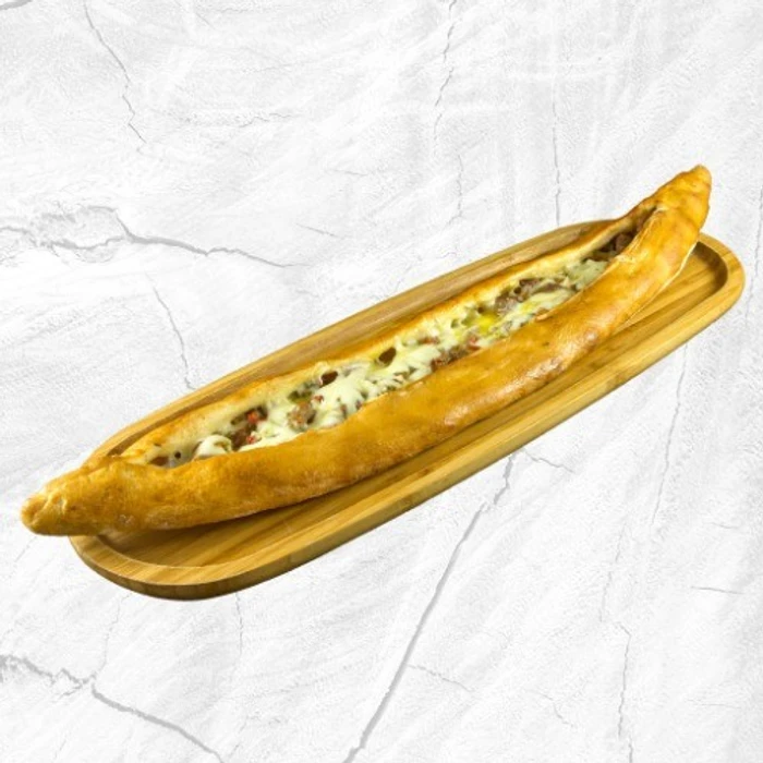 Pita With Meat And Cheese