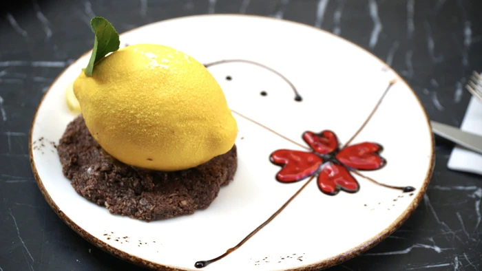 Lemon Mousse Cake