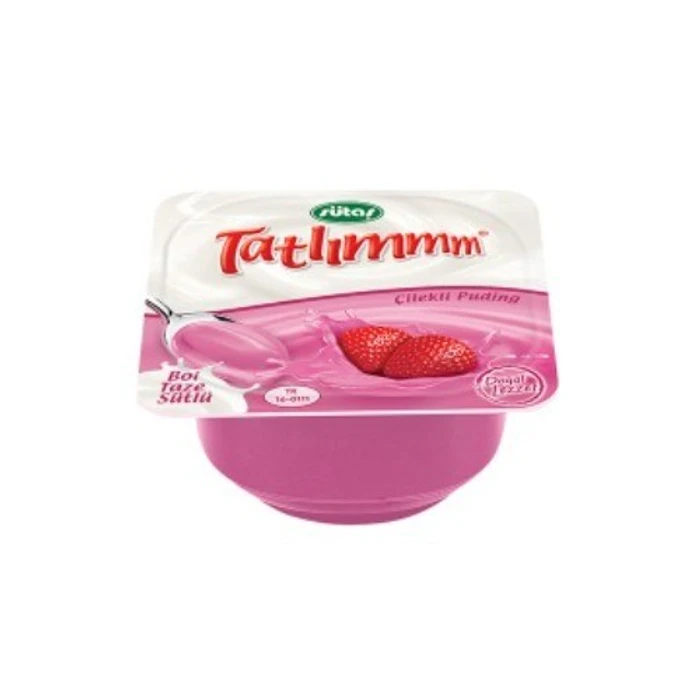 Çilekli Puding 120 Gr
