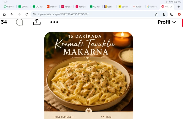 Creamy Mushroom Penne 500 g