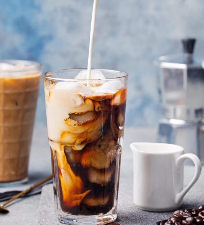 Iced Flat White Latte