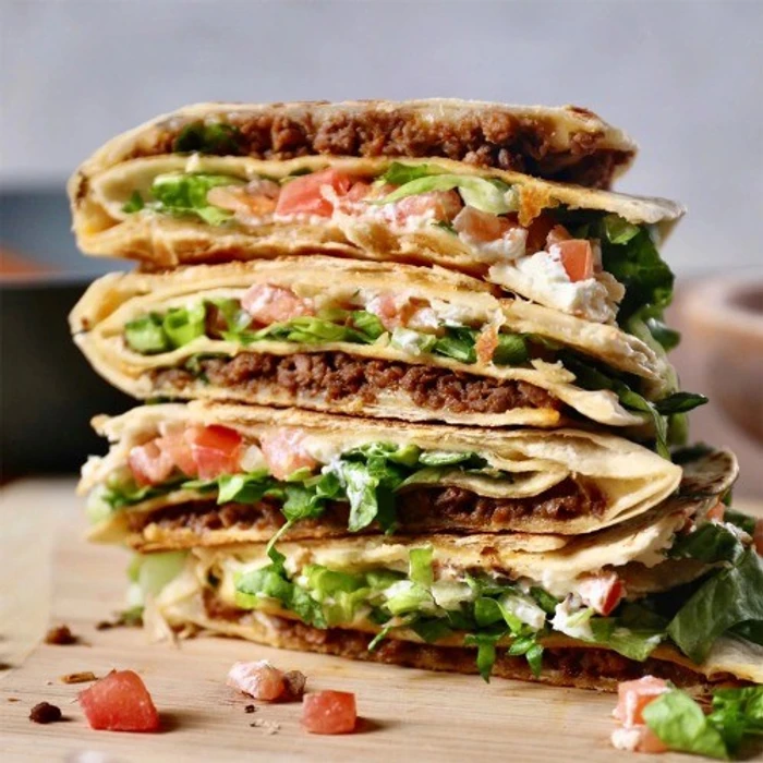 Falafel Quesadilla