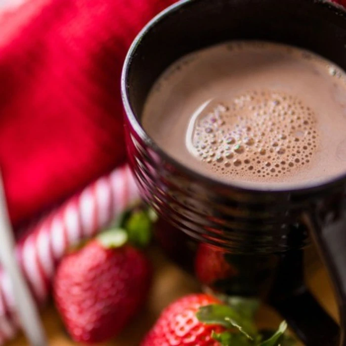 Strawberry Hot Chocolate
