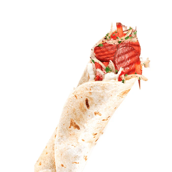 Wrap De Salchicha A La Parrilla