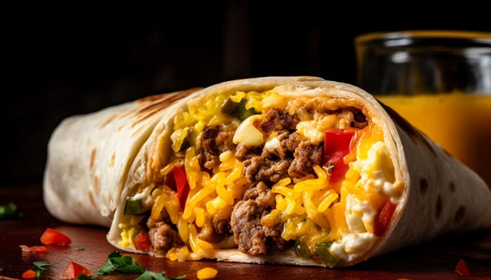 Loaded Breakfast Burrito