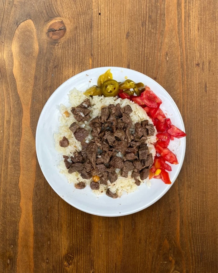 Pilaf With Sautéed Meat