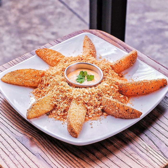 Crispy Potato Wedges
