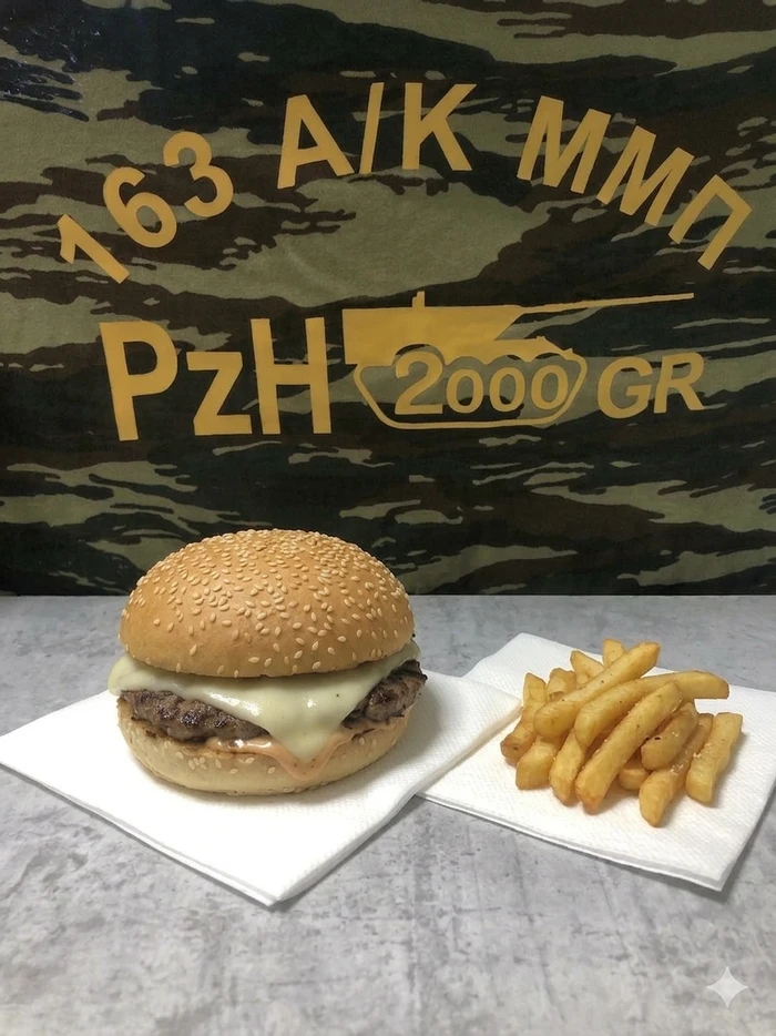 Burger With Fries